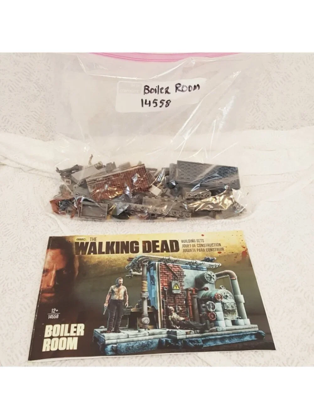 McFarlane The Walking Dead The Governors Room 14526 Boiler Room 14558 Building